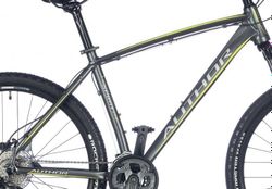 Rám AUTHOR SPIRIT 27 2017, šedá-žlutá neon - vel. 19"