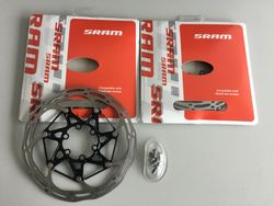 Kotouče SRAM Centerline 2 Piece standard disc 160mm Black Rounded