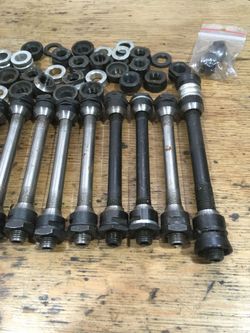 Campagnolo osy, kónusy a podložky