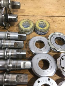 Středové osy Campagnolo a Gipiemme