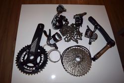 Komplet sada pohonu 2x9 - Shimano + FSA
