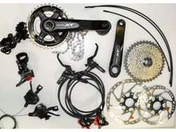 Nové komponenty sady Shimano M8000