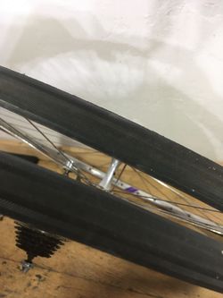 Zapletená kola Campagnolo Lambda/Gipiemme