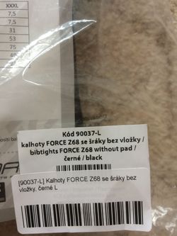 Kalhoty FORCE Z68