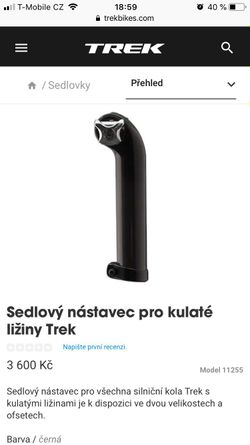 Nový sedlový nástavec Bontrager