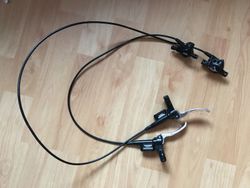 tektro auriga comp + shimano, nove pady