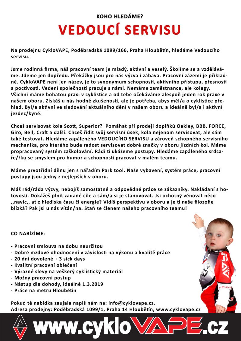 Vedoucí servisu