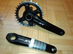 Shimano XT FC-M8000 175mm 32 z + misky