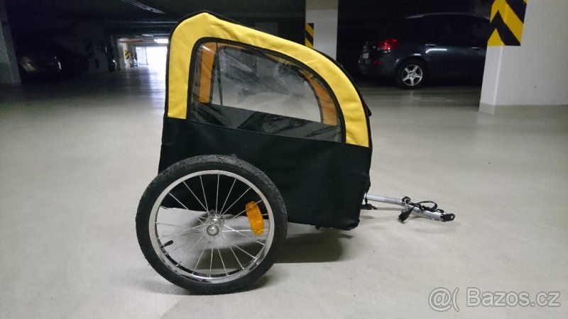 Vozík za kolo Mini Bee pro psy do 25 kg