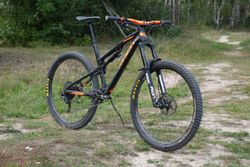 Rock Machine Blizzard 29 140/150mm custom
