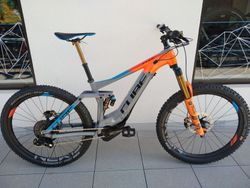 Elektrokolo celoodpružené CUBE Stereo Hybrid 160 27.5 2019 action team nové