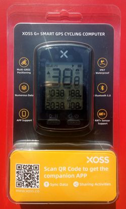 GPS XOSS G+ Nové ANT+/Bluetooth
