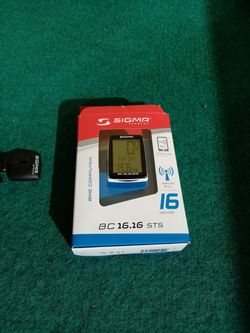 téměř nový bezdrátový Sigma BC 16.16 STS