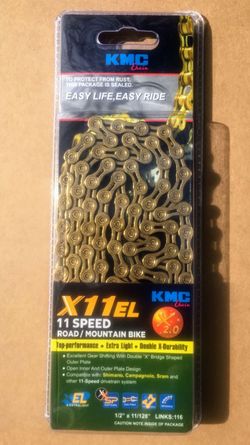 Řetěz KMC X11EL Gold