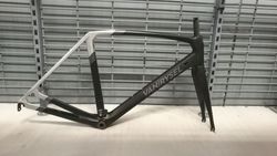Poškozený rám karbon VanRysel + vidlice carbon