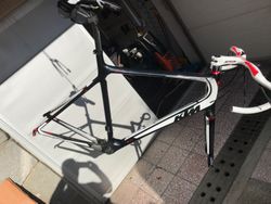 prodám silniční rámovou sadu KTM Revelator carbon velikost 59 - UCI certifikace