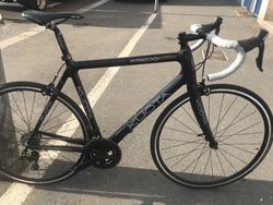 Kuota Kredo karbon, Shimano 105 11s, 175mm, 50/34, 11-25T, Nová kola + další komponenty