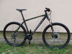 Nové nejeté 29" kolo na rámu Force Epigoni 20", vzduchová vidlice Suntour Raidon, Deore 2x10