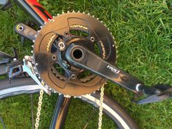 Quarq RED DZero GXP Carbon Power Meter kliky s měřením výkonu 172,5mm 110BCD