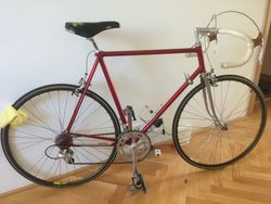 Prodám retro silniční kolo - stavba na rámu F1 Favorit - 60 (r.83)