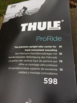 Nosič kol THULE ProRide 598