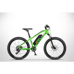 Apache Tate E5 10,4Ah (2019) - horské elektrokolo 24" - zelená - 14" - Testovací model