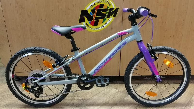 Rock Machine Thunder 20 gloss gray/pink/violet Novinka 2020