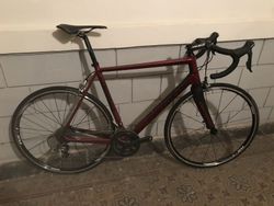 Corratec CCTteam - L/XL, sada Ultegra 11s, 52x36T, 175mm, nová kola