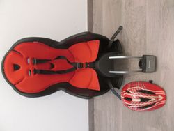 Dětská sedačka Hamax Kiss black/red v perfektním stavu