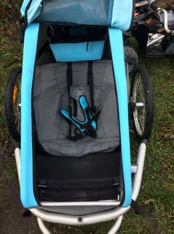 Croozer+elektrická čtyřkolka