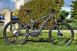 Testovací elektrokolo Trek Powerfly 5 FS matte solid charcoal/trek black 2018 - 18,5" TOP STAV