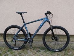 Nové 27,5" kolo na rámu MRX Elite 19,5", vzduchová vidlice Suntour XCR air, Shimano Alivio 3x9