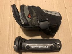Nářadí do Lefty vidlice - Cannondale + kapsa pod sedlo