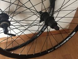 Zapletená kola 26"
