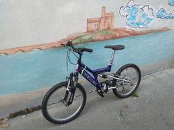 Prodám dětské celoodpužené MTB kolo 20"