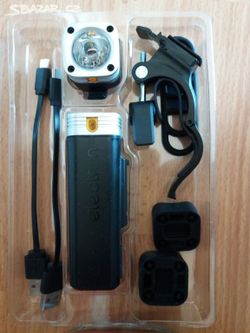Světla na kolo Electron F-200 P+Z USB dobíjecí.