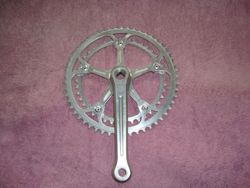 Campagnolo Record-pravá klika s převodníky