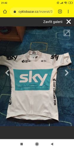 Dres a kraťasy Team Sky