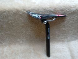 Sedlo San Marco Apside carbon + sedlovka Ritchey carrbon wcs.