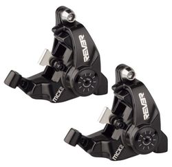 Brzdové třmeny REVER MCX2 (Flat mount), 2 ks - černé