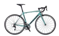 Bianchi Impulso Celeste 2017 rafkovy brzdy, Shimano 105
