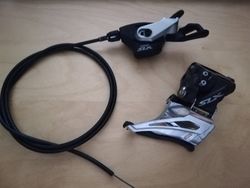 Shimano SLX SL-M7000 a přesmykač SLX FD-M7025