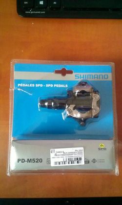 Nepoužité pedály SPD PD-M520