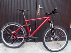 Celoodpružený MTB Spyder Full,nová vzduch vidlice + mnoho nových dílů