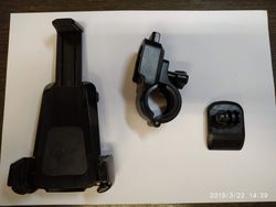 držák na mobil IOTTIE ACTIVE EDGE BIKE MOUNT, BLACK + GOPRO ADAP.