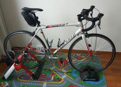 Specialized Allez Elite 2015 vel.56cm + trenažér, příslušenství nebo jen kolo.