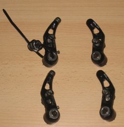 Řazení a brzdové páky Deore LX M560 3x7