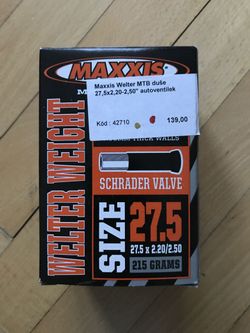 2x MTB duše Maxxis Welter 27.5x2.20-2.50 (Nové)