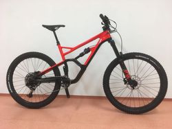 Prodám celoodpružené kolo Cannondale Jekyll Carbon 3, pohon 1x12 SRAM ,kola 27,5“ , velikost L