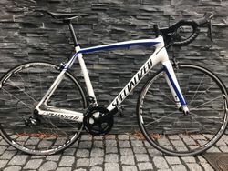 SPECIALIZED TARMAC COMP SL4 - 56, white/blue TOP! vel. 56